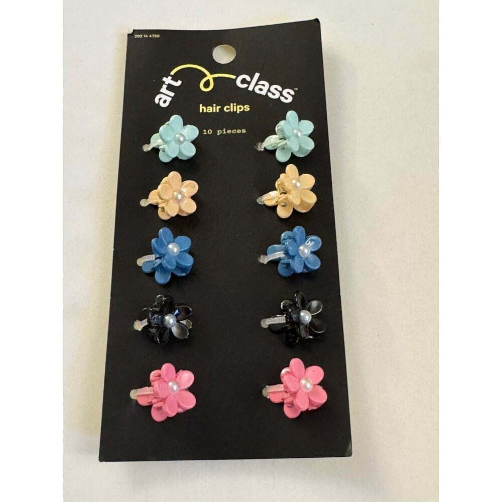 New Girls Art Class Colorful Flowers Hair Clips B54